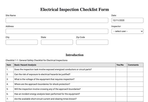 how to report open electrical boxes|electrical inspection procedure.